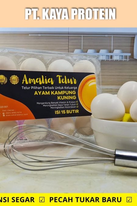 15 Butir – Telur Ayam Kampung Isi Kuning PREMIUM Garansi Segar