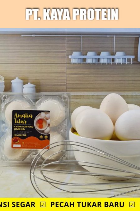 4 Butir – Telur Ayam Kampung OMEGA Telur PREMIUM Garansi Segar