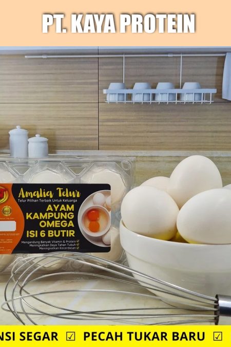 6 Butir – Telur Ayam Kampung OMEGA Telur PREMIUM Garansi Segar